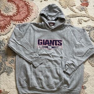 NFL Gray Giants Hoodie Sweater